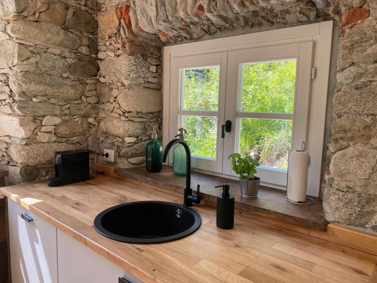 Mountain Cabin Valsesia Appartement Stella Varallo Exterior foto